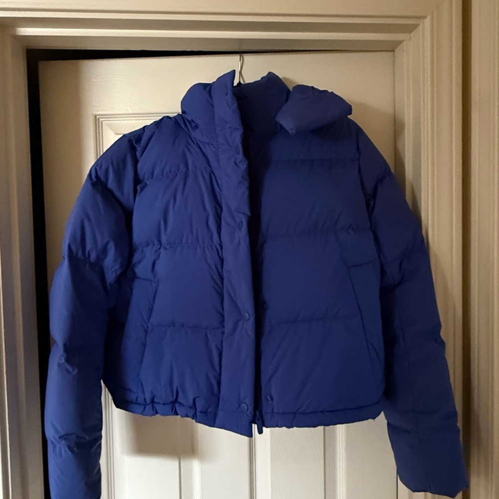 Lululemon Athletica Wunderpuff Cropped Jacket Psychic size 8